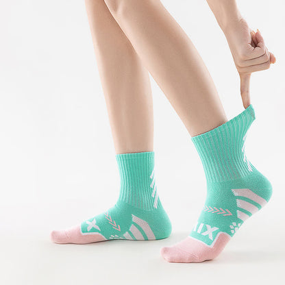 Number Graphics Print Ankle Compression Socks(8 Pairs)