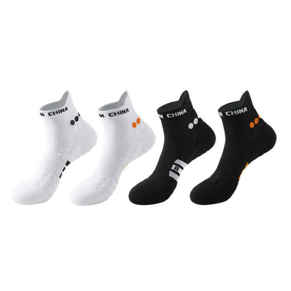 Cotton Non-slip Sports Ankle Compression Socks(4 Pairs)
