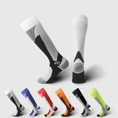 Plusock Soccer Sports Compression Knee High Socks(6 Pairs)