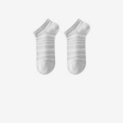 Modal Mesh Breathable Ankle Socks(6 Pairs)