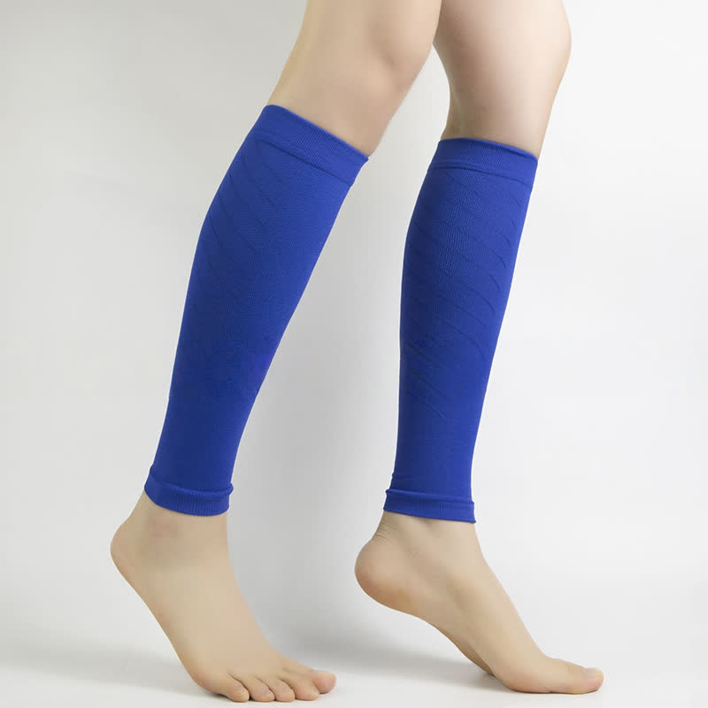 Plusock Solid Color Fiteness Calf Compression Sleeves