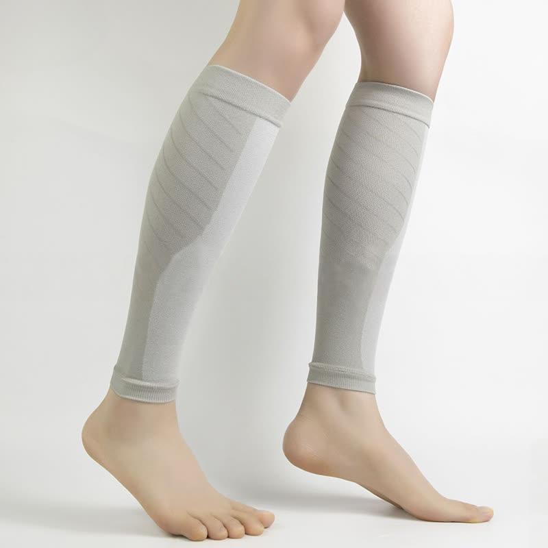 Plusock Solid Color Fiteness Calf Compression Sleeves