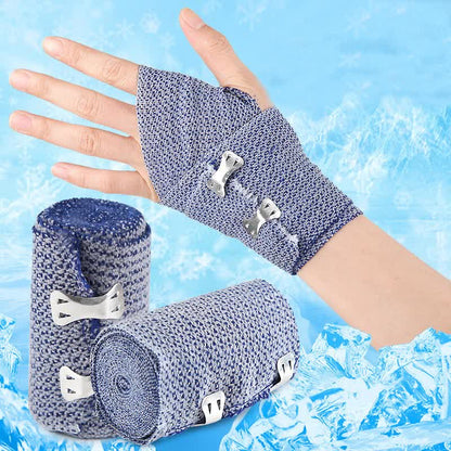 Wrap-around Sports Cool Wrist Bandage