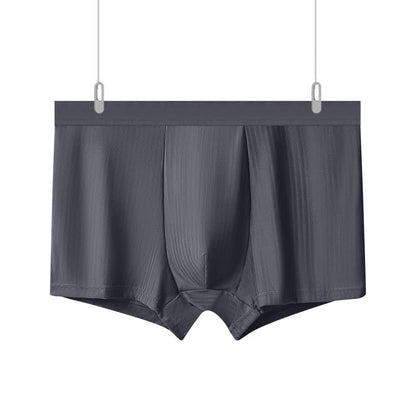 Plus Size High Elastic Men's High-waisted Boxer Briefs(3 Packs)