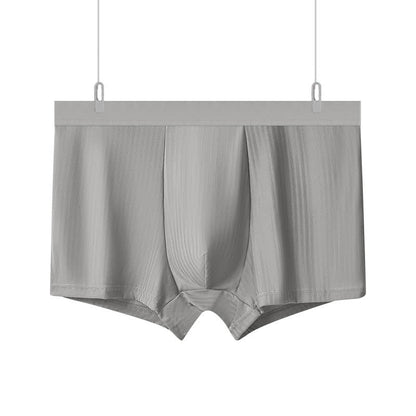 Plus Size High Elastic Men's High-waisted Boxer Briefs(3 Packs)