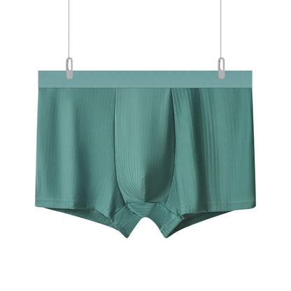 Plus Size High Elastic Men's High-waisted Boxer Briefs(3 Packs)
