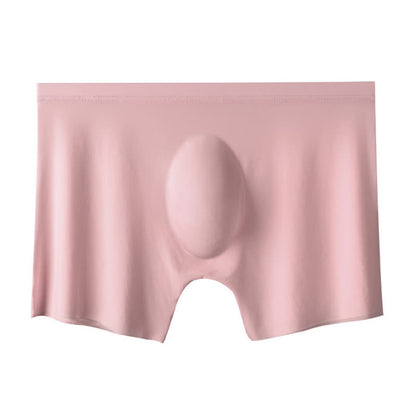 Breathable High Elastic Men's Ice Silk Boxer Briefs(3 Packs)