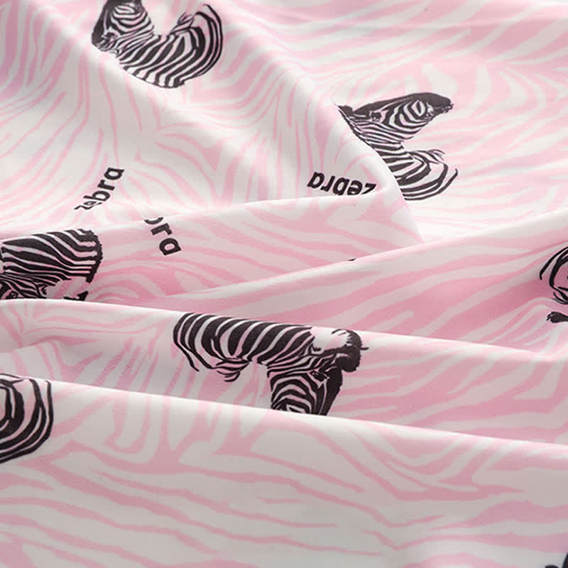 Animal Gesture Print Men's Breathable Boxer Briefs(3 Packs)