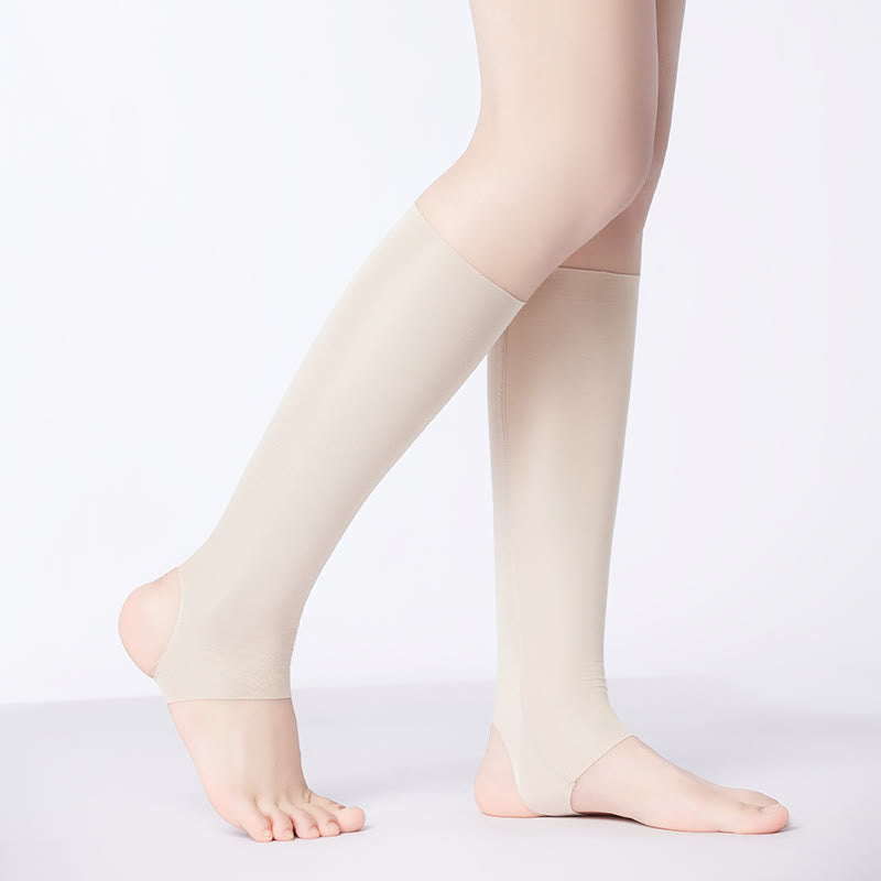 Plusock Cooling Cotton Calf Compression Sleeves(2 Pairs) - image 7