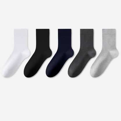 Pure Cotton Antibacterial Breathable Ankle Socks(5 Pairs)