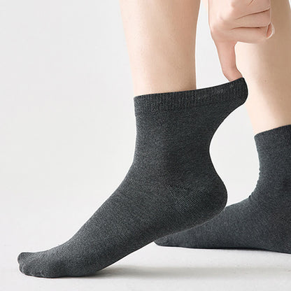 Pure Cotton Antibacterial Breathable Ankle Socks(5 Pairs)