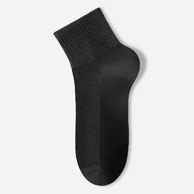 Pure Cotton Mesh Thin Breathable Ankle Socks(7 Pairs)