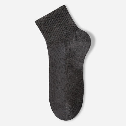 Pure Cotton Mesh Thin Breathable Ankle Socks(7 Pairs)