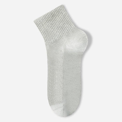 Pure Cotton Mesh Thin Breathable Ankle Socks(7 Pairs)