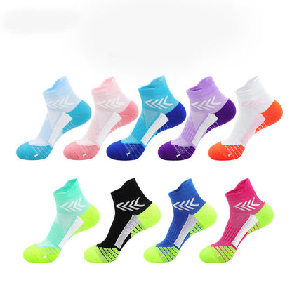 Graphics Print Running Ankle Compression Socks(4 Pairs)