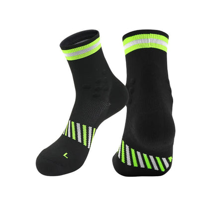 Breathable Sports Cycling Quarter Compression Socks(4 Pairs)