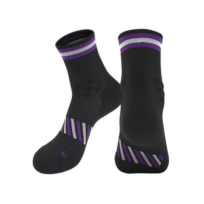 Breathable Sports Cycling Quarter Compression Socks(4 Pairs)