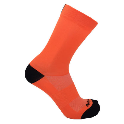 Plusock Solid Color Cycling Quarter Compression Socks(6 Pairs)