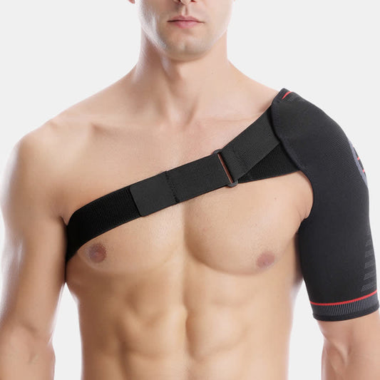 Plusock High Elastic Adjustable Compression Shoulder Brace - image 0