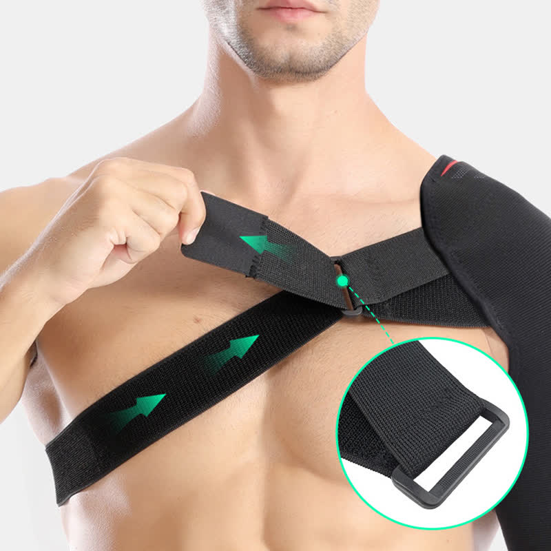Plusock High Elastic Adjustable Compression Shoulder Brace - image 1