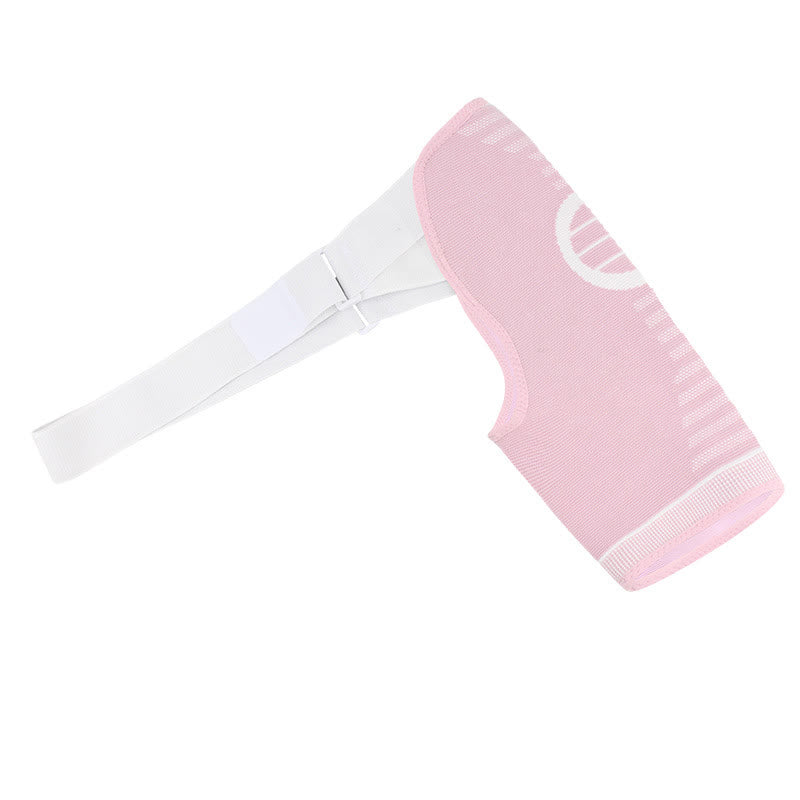 Plusock High Elastic Adjustable Compression Shoulder Brace - Pink - L/XL - image 5
