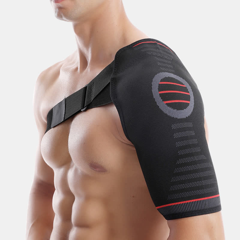 Plusock High Elastic Adjustable Compression Shoulder Brace - image 2