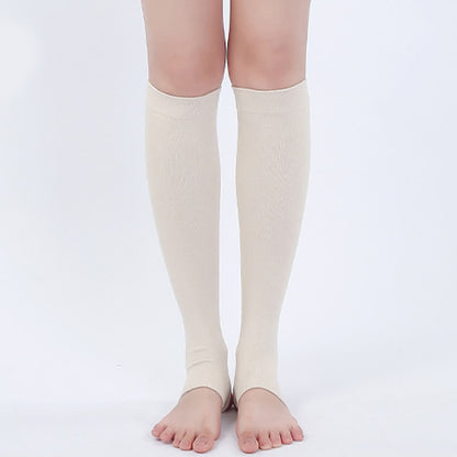 Pure Cotton Stirrup Calf Sleeves