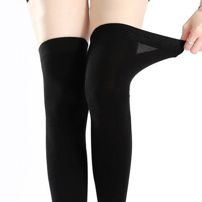 Pure Cotton Thigh Sleeves with Non-slip Silicone Grip