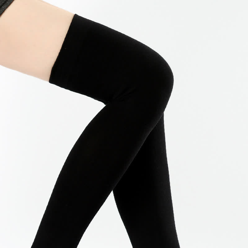 Pure Cotton Thigh Sleeves with Non-slip Silicone Grip