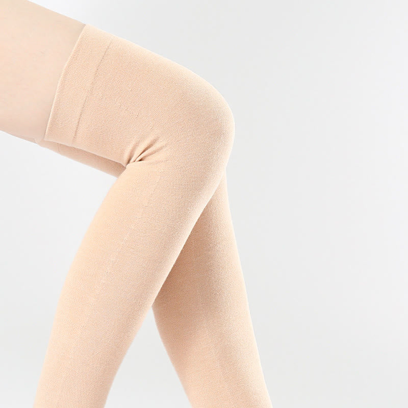 Pure Cotton Thigh Sleeves with Non-slip Silicone Grip