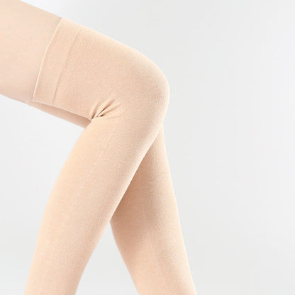 Pure Cotton Thigh Sleeves with Non-slip Silicone Grip