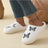 Plusock Plus Size Cute Butterfly Print Slippers