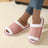 Plusock Suede Slippers with Fur Trim