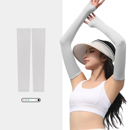 Outdoor Sports Sun Protection Ice Silk Arm Sleeves