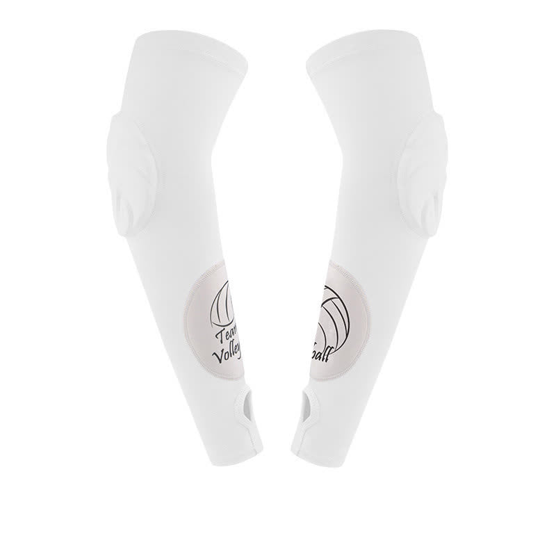 Plusock Finger Loop Sports Arm Compression Sleeve