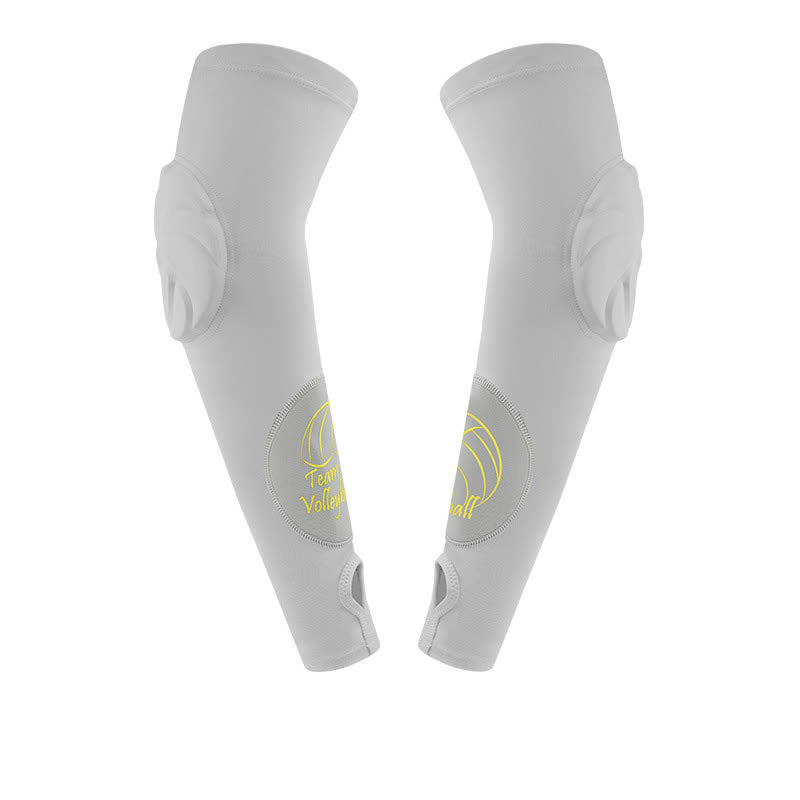 Plusock Finger Loop Sports Arm Compression Sleeve