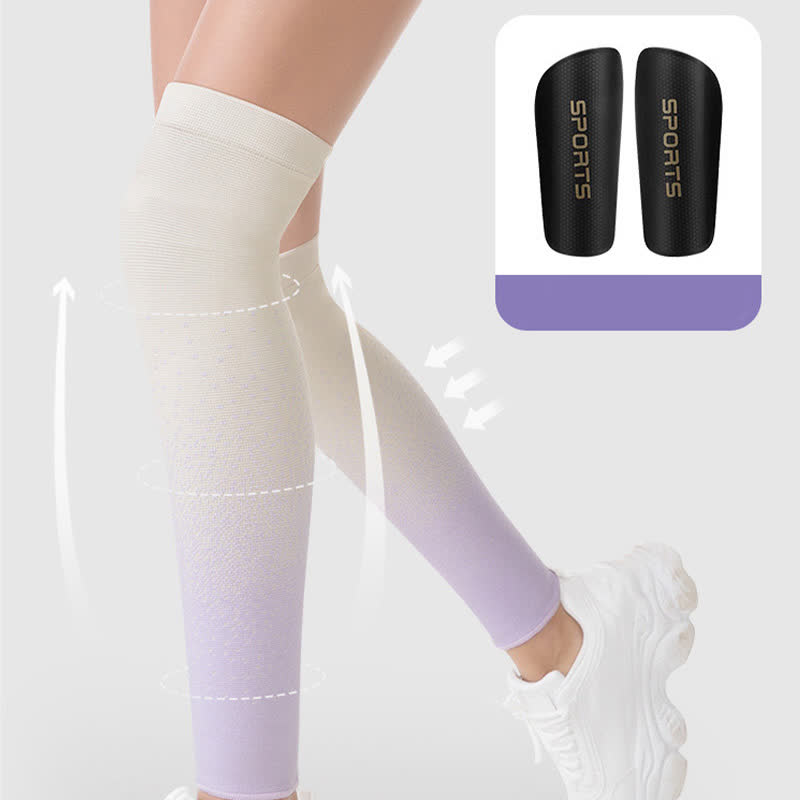 Plusock Gradient Color Breathable Sports Thigh Sleeves