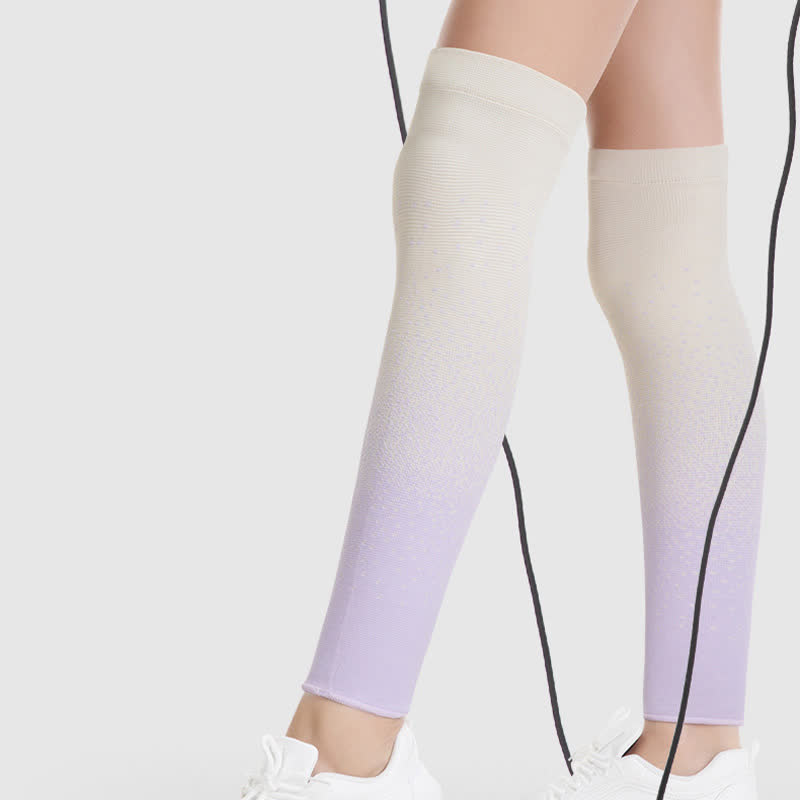 Plusock Gradient Color Breathable Sports Thigh Sleeves