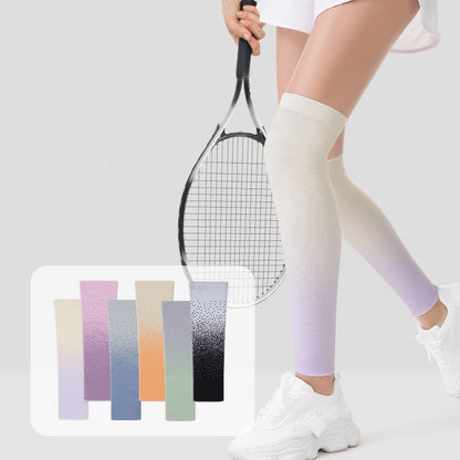 Plusock Gradient Color Breathable Sports Thigh Sleeves