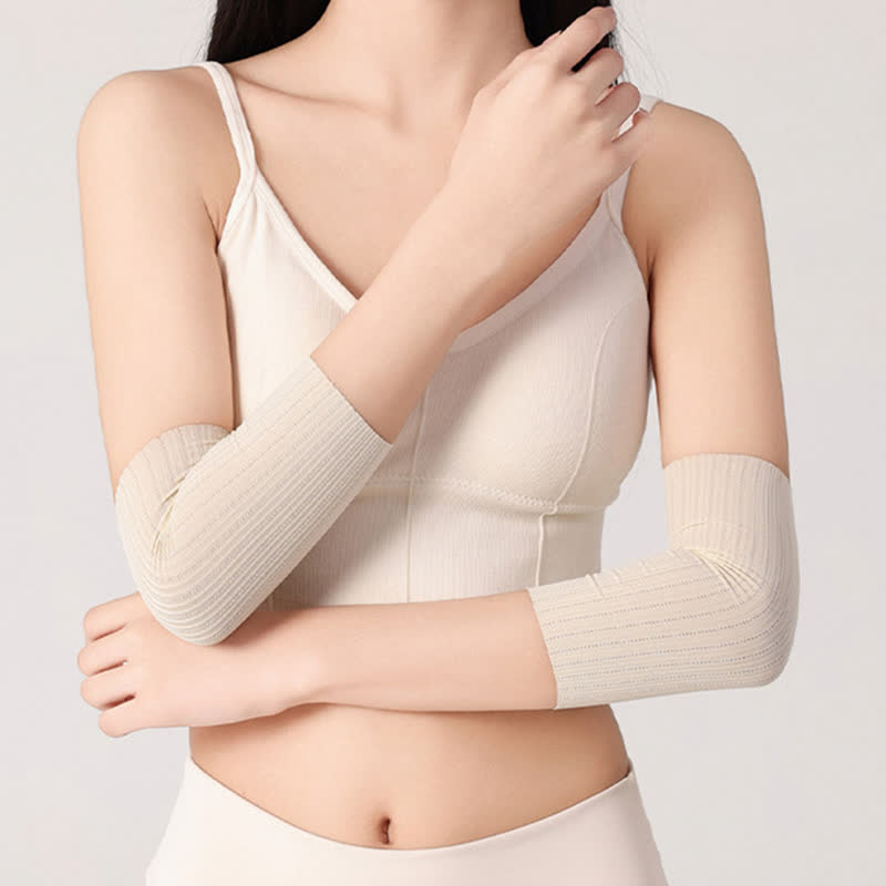 Seamless Ice Silk Arm Sleeves(2 Pairs)