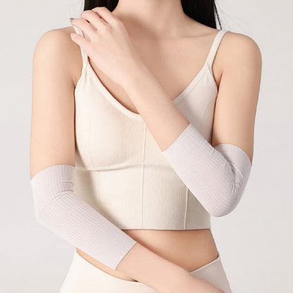 Seamless Ice Silk Arm Sleeves(2 Pairs)