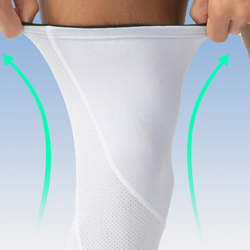 Reflective Non-slip Cycling Compression Thigh Sleeves - image 4