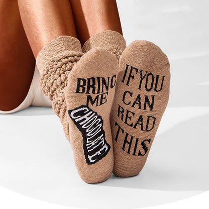 Printed Sole Knee High Socks - image 13