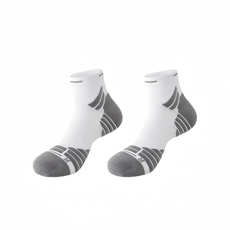 Plusock Cushioned Running Ankle Compression Socks(3 Pairs) - Grey - EU38-45(US5-11) - image 9