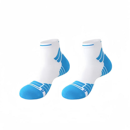 Plusock Cushioned Running Ankle Compression Socks(3 Pairs) - Blue - EU38-45(US5-11) - image 11