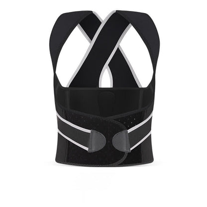 Plusock Invisible Breathable Posture Corrector Shoulder Brace - Black - 2XL - image 6