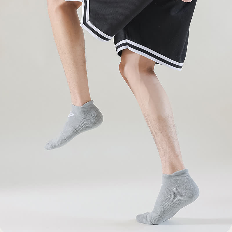 Triangle Print Cotton Ankle Compression Socks(7 Pairs) - image 5