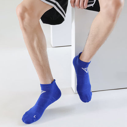 Triangle Print Cotton Ankle Compression Socks(7 Pairs) - image 11