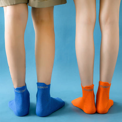 Bright Color Series Cotton Sports Ankle Compression Socks(9 Pairs) - image 6