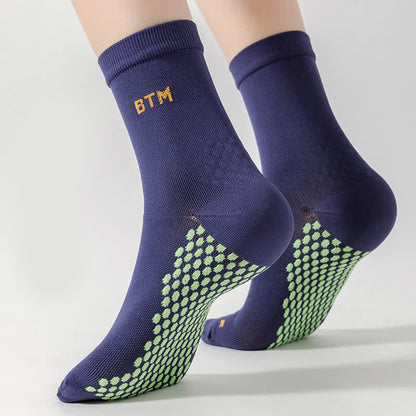 Quick-drying Sports Quarter Compression Socks(4 Pairs) - image 10